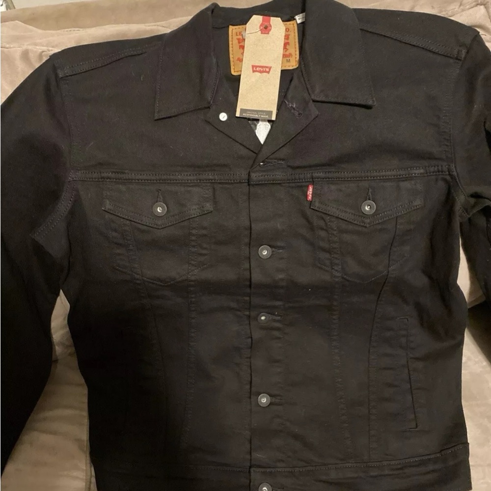 Levi's Black Denim Jacket